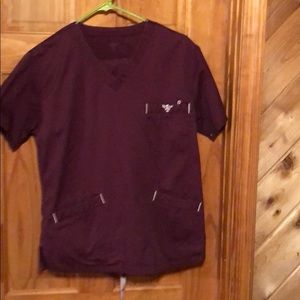 Med couture 2 piece scrub set .